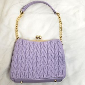 Lilac purple bag